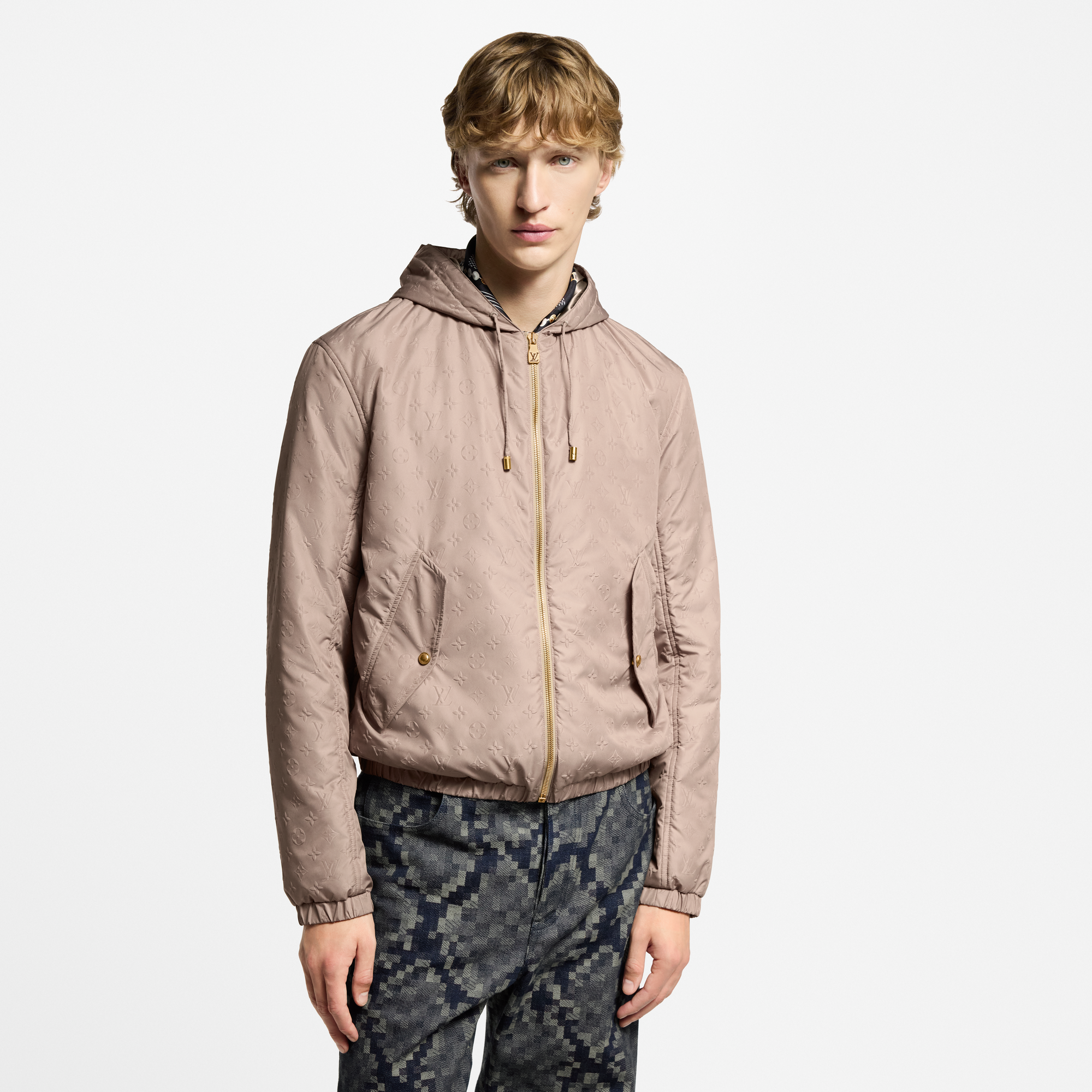 Monogram Padded Windbreaker  in Men's Ready-to-Wear Outerwear and Coats collections by Louis Vuitton (Product zoom)